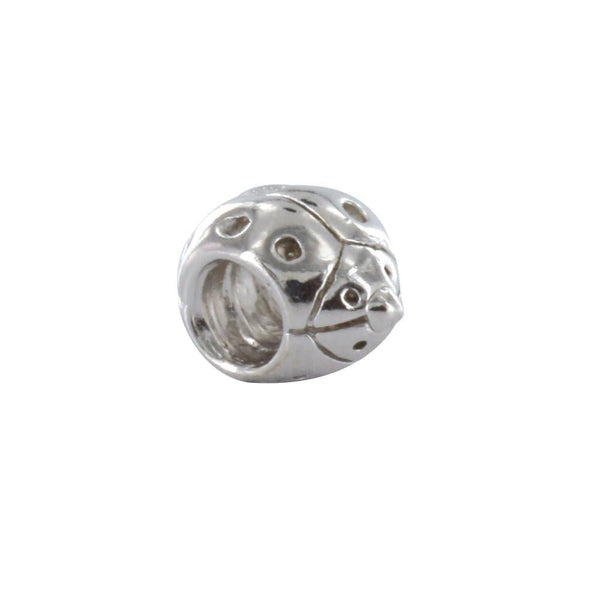 BEADS COLLECTIONS - BACI BELLI Perles Perle "Animal des prés" La Coccinelle en argent 925/1000 rhodié 314003 Perle "Animal des prés" La Coccinelle en argent 925/1000 rhodié - JOYLLIA