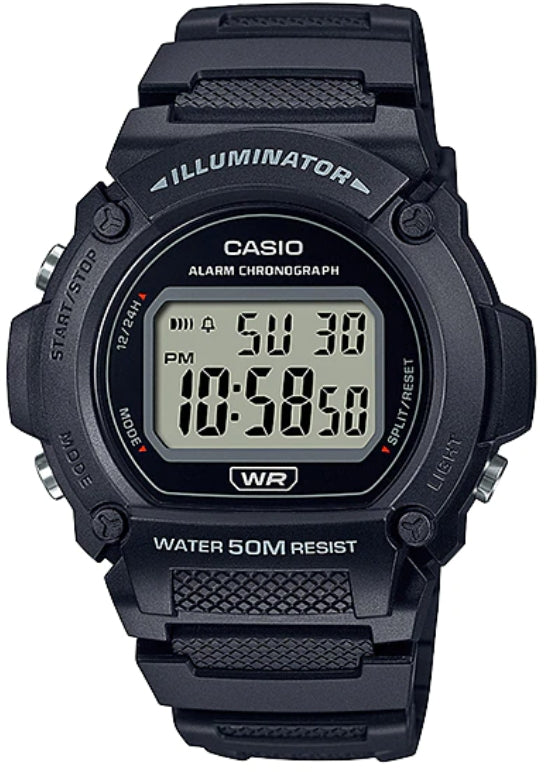 CASIO MONTRES CASIO STANDARD W-219H-1A CASIO STANDARD - JOYLLIA 4549526294686