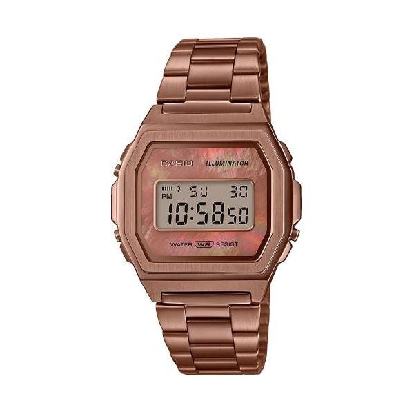 CASIO MONTRES CASIO VINTAGE LADY ROSE GOLD A1000RG-5EF CASIO VINTAGE LADY ROSE GOLD - JOYLLIA 4549526245138