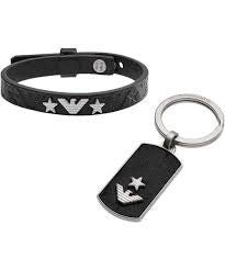EMPORIO ARMANI JEWELS BIJOUX EMPORIO ARMANI Mod. SENTIMENTAL Special pack (Bracelet + Keychain) EGS2685040 EMPORIO ARMANI Mod. SENTIMENTAL Special pack (Bracelet + Keychain) - JOYLLIA 4013496598889