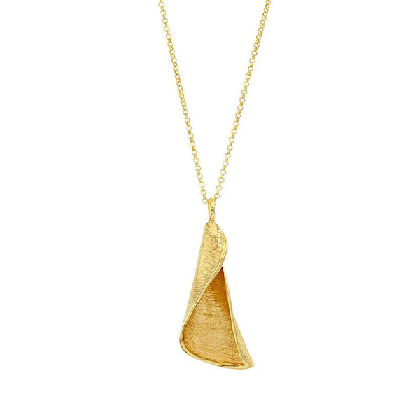 JOYLLIA Collier Argent 925/1000 Doré Collier coquillage en argent 925/1000 doré 3170255D Collier coquillage en argent 925/1000 doré - JOYLLIA