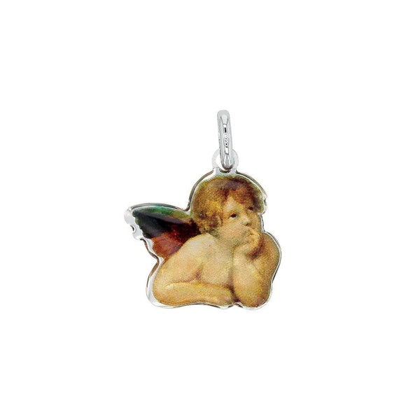 JOYLLIA Pendentif Argent 925/1000 Rhodié Pendentif Médaille ronde Saint-Christophe en argent 925/1000 rhodié 31610403 Pendentif Médaille ronde Saint-Christophe en argent 925/1000 rhodié - JOYLLIA