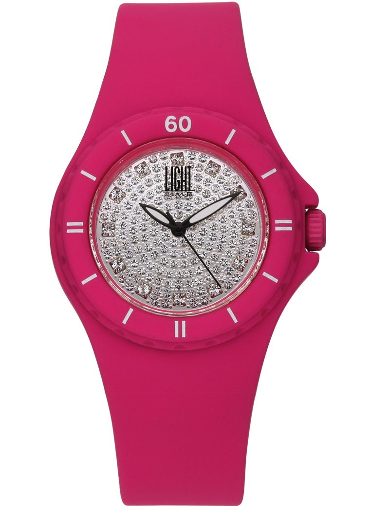 LIGHT TIME MONTRES LIGHT TIME Mod. SILICON STRASS L122FU LIGHT TIME Mod. SILICON STRASS - JOYLLIA 8054726930839