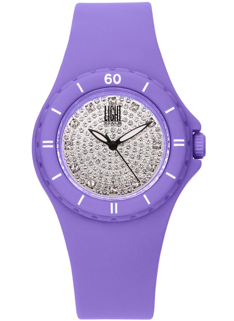 LIGHT TIME MONTRES LIGHT TIME Mod. SILICON STRASS L122LI LIGHT TIME Mod. SILICON STRASS - JOYLLIA 8054726934837