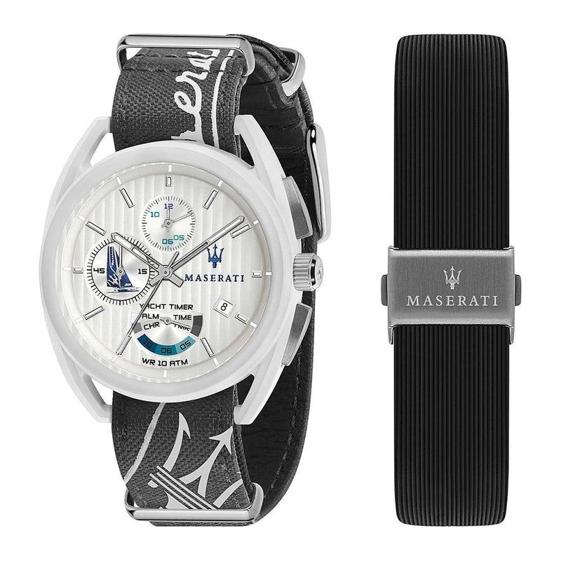 MASERATI MONTRES MASERATI Mod. TRIMARANO Special Pack + Extra Strap R8851132002 MASERATI Mod. TRIMARANO Special Pack + Extra Strap - JOYLLIA 8033288820239