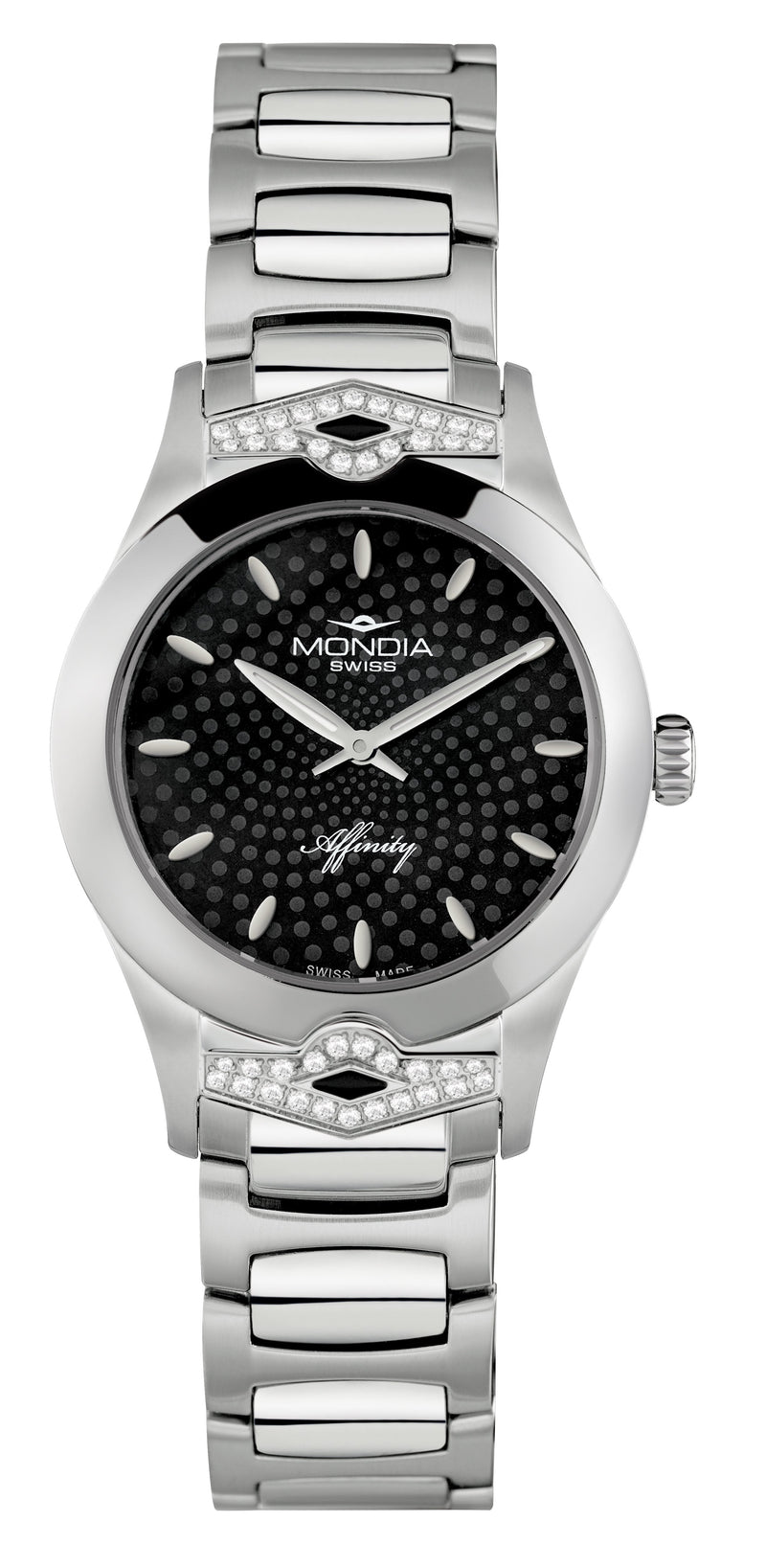 MONDIA MONTRES MONDIA Mod. AFFINITY MS-206-SSZ-03BK-CM MONDIA Mod. AFFINITY - JOYLLIA 8057094113712