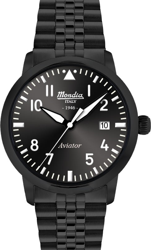 MONDIA MONTRES MONDIA Mod. AVIATOR MI-780-BK-03BK-GB MONDIA Mod. AVIATOR - JOYLLIA 8056734575248