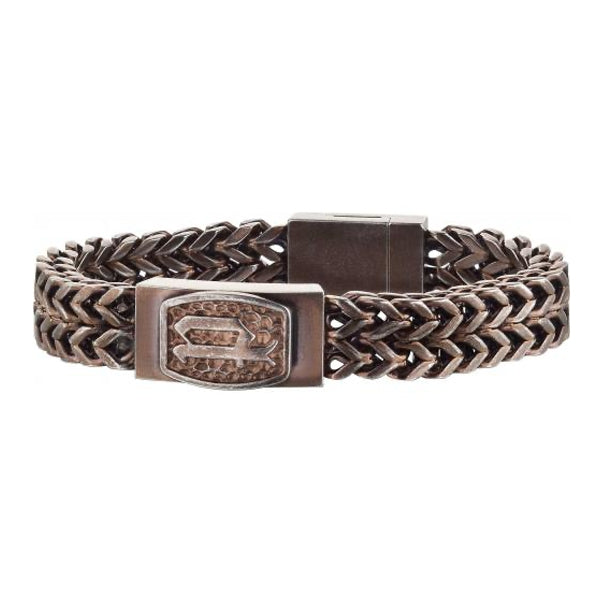 POLICE JEWELS BIJOUX POLICE JEWELS JEWELRY Mod. PJ25693BSEBR03-S PJ25693BSEBR03-S POLICE JEWELS JEWELRY Mod. PJ25693BSEBR03-S - JOYLLIA 4895148664827