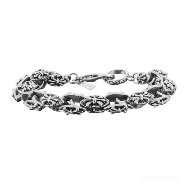 POLICE JEWELS BIJOUX POLICE JEWELS JEWELRY Mod. PJ25702BSS01-S PJ25702BSS01-S POLICE JEWELS JEWELRY Mod. PJ25702BSS01-S - JOYLLIA 4895148670453
