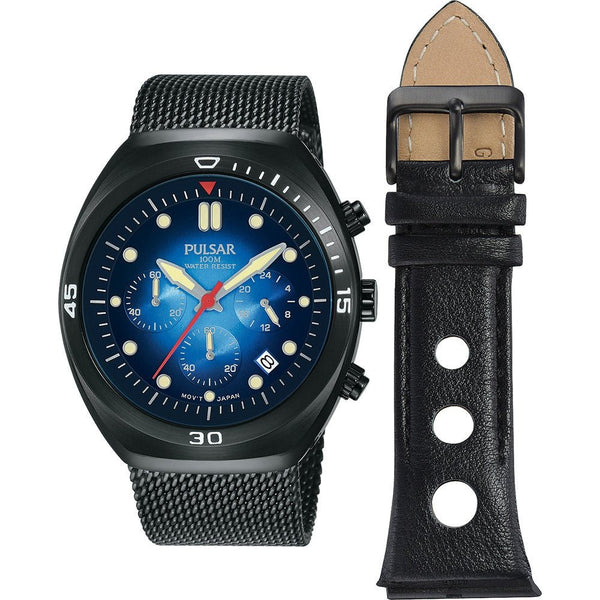 PULSAR MONTRES PULSAR Mod. PT3951X2 Special Pack + Extra Strap PT3951X2 PULSAR Mod. PT3951X2 Special Pack + Extra Strap - JOYLLIA 8431242950402