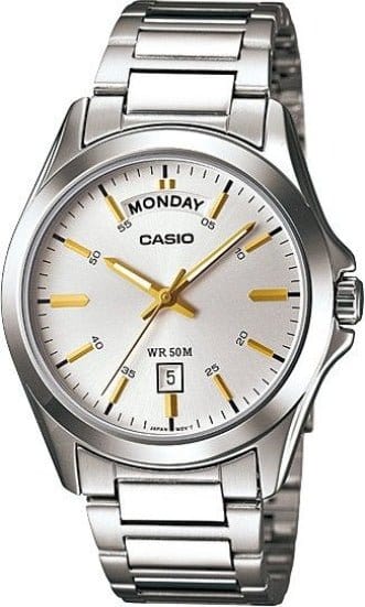 CASIO MONTRES CASIO COLLECTION Mod. DAY DATE 50m MTP-1370D-7A2 CASIO COLLECTION Mod. DAY DATE 50m - JOYLLIA 4971850908012