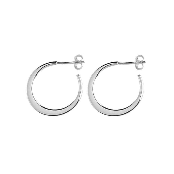 JOYLLIA Boucles d'oreilles Argent 925/1000 Boucles Demi-créoles Ø25mm/ fil 1,50 mm en argent 925/1000 3131692 Boucles Demi-créoles Ø25mm/ fil 1,50 mm en argent 925/1000 - JOYLLIA