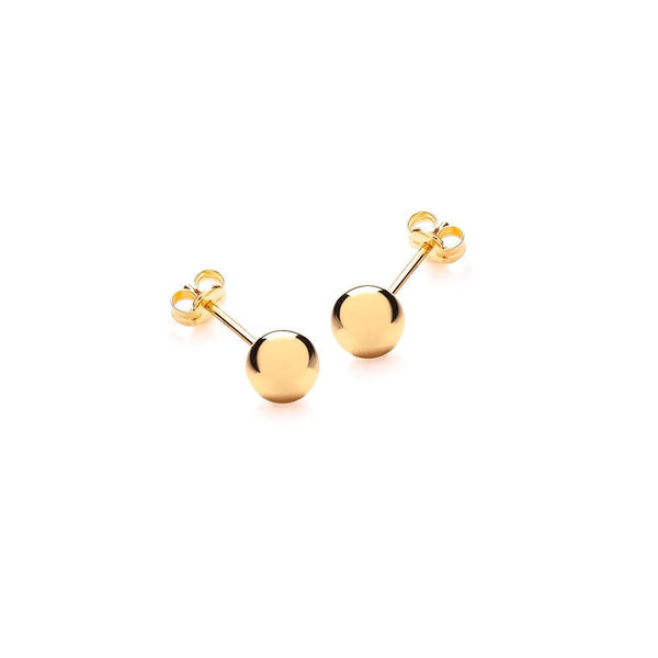 JOYLLIA Boucles d'oreilles Or 375/1000 Boucles d'oreilles puces boule Ø5mm Or 375/1000 393040 Boucles d'oreilles puces boule Ø5mm Or 375/1000 - JOYLLIA
